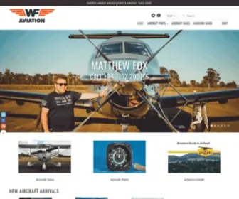 Wfaviation.com(Airplanes for Sale) Screenshot