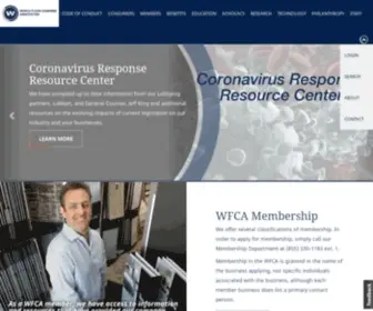 Wfca.org Screenshot