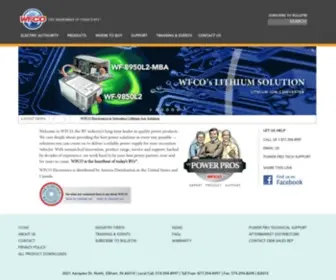 Wfcoelectronics.com(Wfco technologies) Screenshot