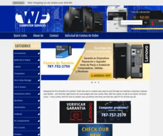 Wfcomputerpr.com(WF Computer) Screenshot