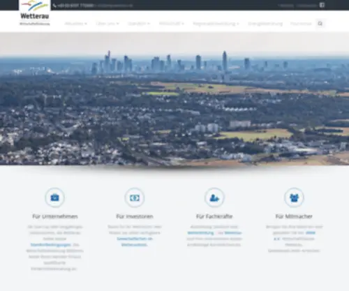 WFG-Wetterau.de(WFG Wetterau) Screenshot