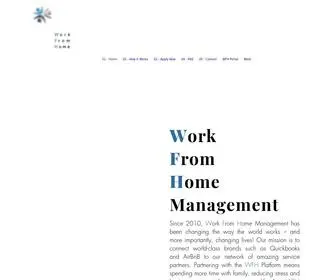 WFhjobs.com(Work From Home Jobs) Screenshot