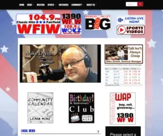 Wfiwradio.com(Fairfield Radio) Screenshot