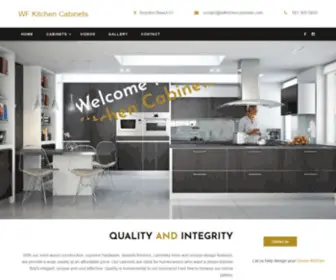 Wfkitchencabinets.com(WF Kitchen Cabinets) Screenshot