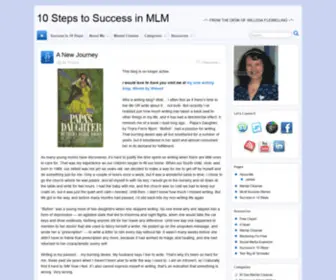 Wflewelling.com(10 Steps to Success in MLM) Screenshot