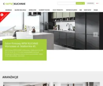 WFM-Kuchnie.pl(Wolsztyńska fabryka mebli) Screenshot