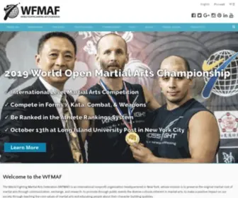 Wfmaf.org(Home) Screenshot