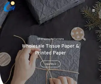 Wfmayshine.com(Wholesale Tissue Paper and Party Decorations) Screenshot