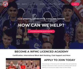 WFMCGB.co.uk(WFMC Pro Great Britain) Screenshot