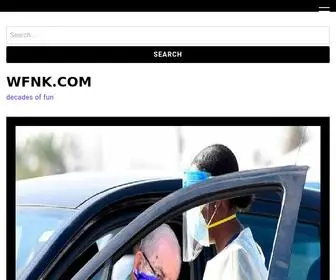 WFNK.com(Decades of fun) Screenshot