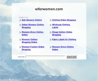 Wforwomen.com(George W) Screenshot