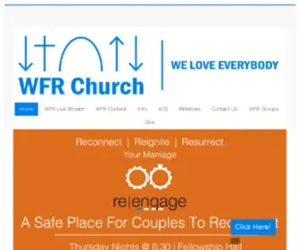 WFRchurch.org(WFR Church) Screenshot