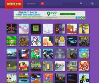 Wfriv.org(Friv JuegosJuegos en flash en Linea gratis Friv Juegos 2013) Screenshot