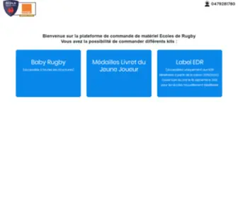 Wfrugby.com(Plateforme Ecoles de Rugby) Screenshot