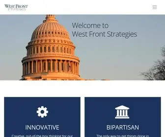 WFS-DC.com(West Front Strategies) Screenshot