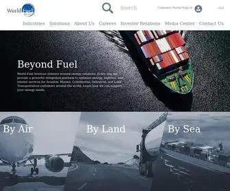 WFscorp.com(World Fuel Services) Screenshot