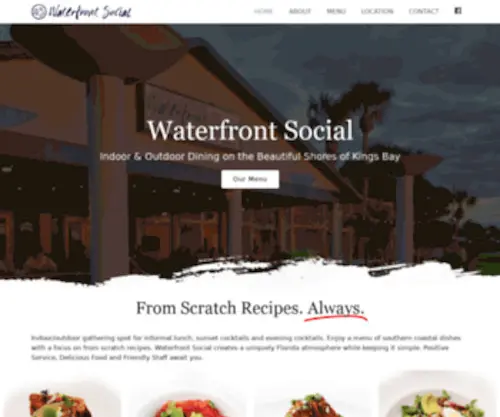 WFSCR.com(The Waterfront Social) Screenshot