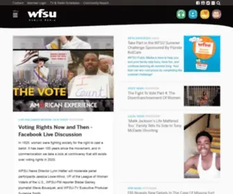 Wfsu.org(WFSU Public Media Home) Screenshot