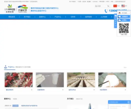 WFTFchem.com(潍坊天福化学科技有限公司) Screenshot