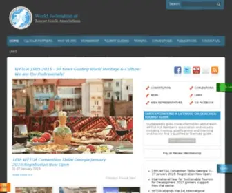 WFtga.org(World Federation of Tourist Guide Associations) Screenshot