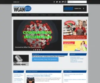 Wgan.com(Newsradio WGAN) Screenshot