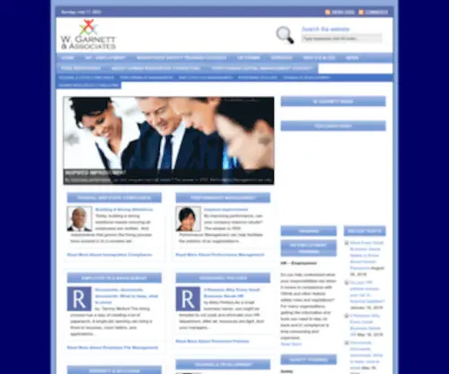 Wgarnett.com(W. Garnett & Associates) Screenshot