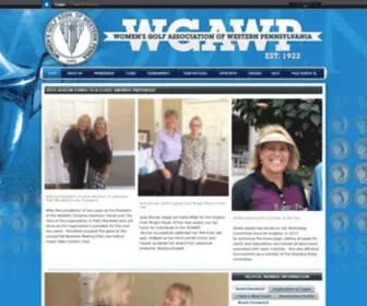 Wgawp.com(Womens Golf Association of Western Pennsylvania) Screenshot