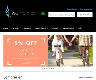 Wgdistribucionderepuestos.com(WG Distribución de Repuestos) Screenshot