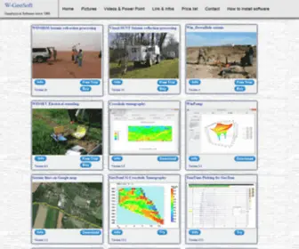 Wgeosoft.ch(W-GeoSoft) Screenshot