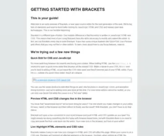 Wgig.org(GETTING STARTED WITH BRACKETS) Screenshot