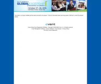 WGlnetwork.com(Women's Global Leadership Conference in Energy (WGLC)) Screenshot