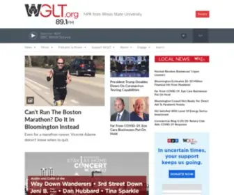 WGLT.org(Bloomington-Normal's Public Media) Screenshot