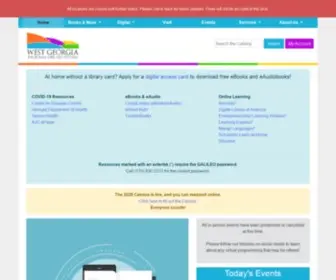 WGRL.net(West Georgia Regional Library System) Screenshot