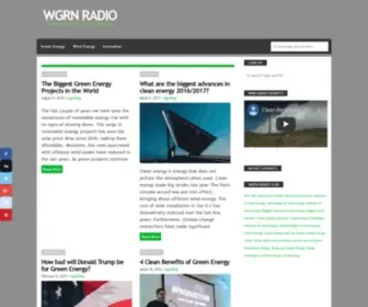 WGRnradio.com(Green Energy) Screenshot