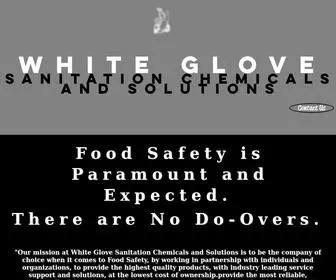 Wgsanitationchemicals.com(White Glove Sanitation Chemicals and Solutions) Screenshot