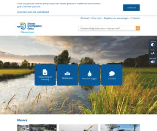 WGS.nl(Waterschap Drents Overijsselse Delta) Screenshot