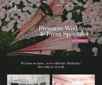 Wgweddings.com(White Glove Weddings) Screenshot