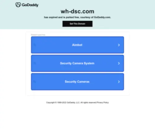 WH-DSC.com(Just another WordPress site) Screenshot