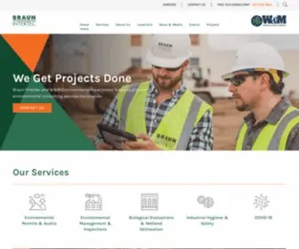 WH-M.com(Environmental Consulting Services) Screenshot