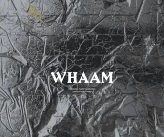 Whaam.com(Discovery engine) Screenshot