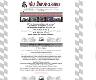 Whaccessories.com(Motorcycle Accessories & Aftermarket European Parts) Screenshot