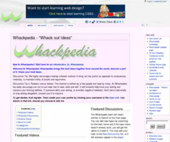 Whackideas.com(Whackideas) Screenshot