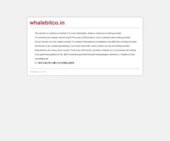 Whalebitco.in(whalebitco) Screenshot