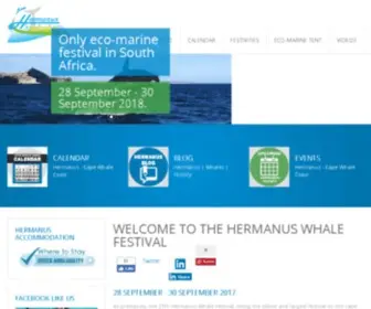 Whalefestival.co.za(Whale Festival) Screenshot