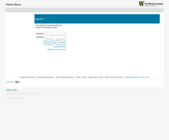 Whalenparts.com(Parts Ordering System) Screenshot