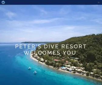 Whaleofadive.com(Peter's Dive Resort Philippines) Screenshot