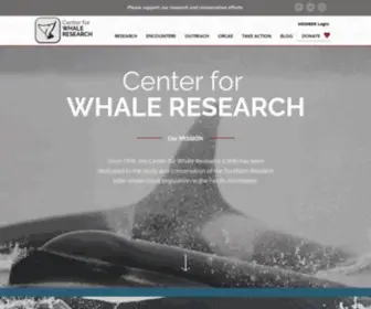 Whaleresearch.com(Orcas // Killer Whales) Screenshot