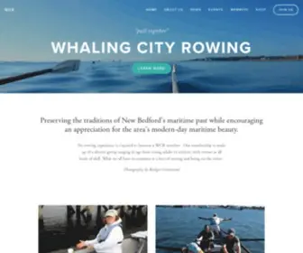 Whalingcityrowing.org(WCR) Screenshot