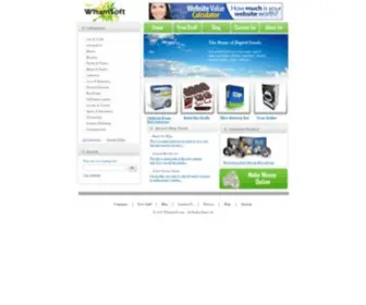 Whamsoft.com(The Home of Digital Goods) Screenshot