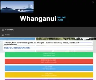 Whanganuionline.com(We are your community website) Screenshot